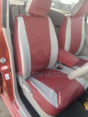 Wagon R Maroon Car Seat Covers - main view