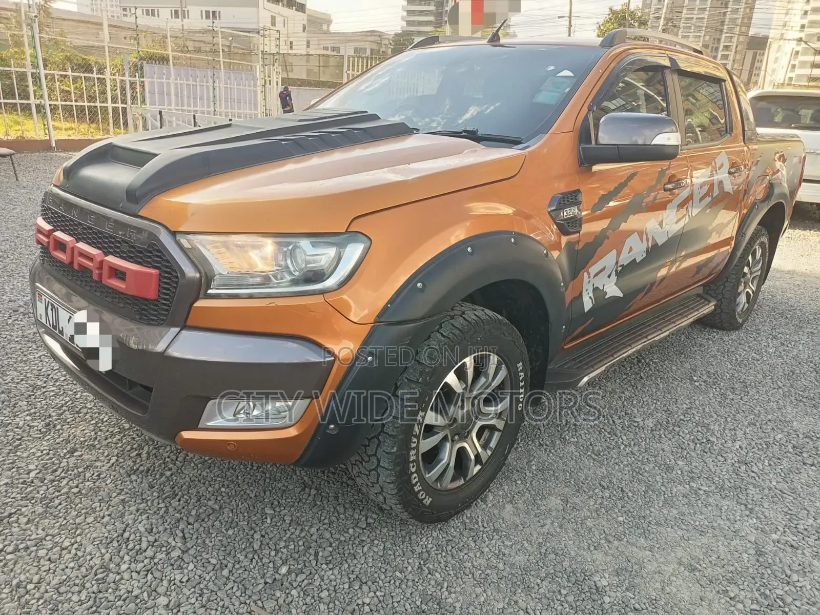 Ford Ranger Wildtrak 2016 Orange