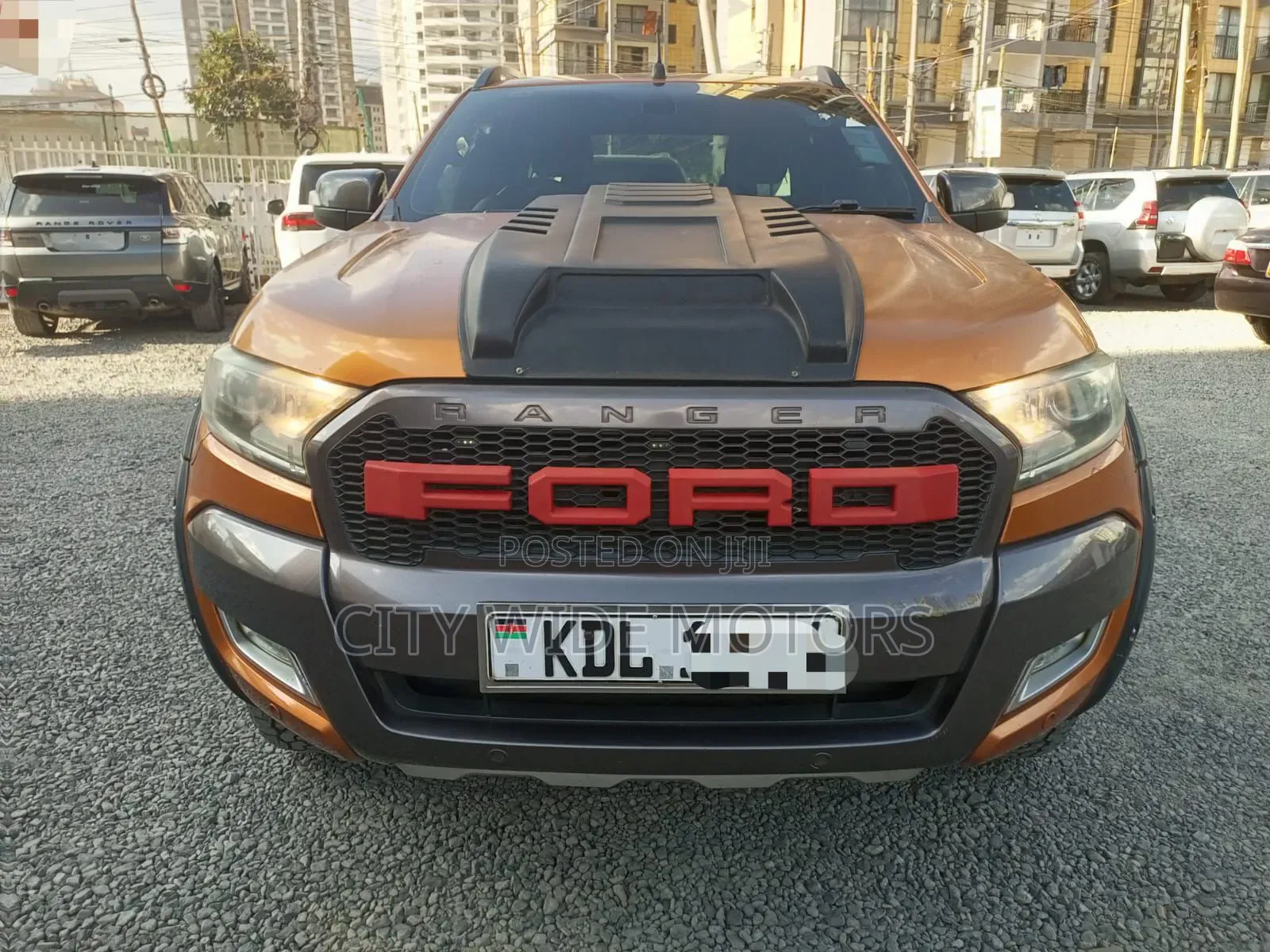 Ford Ranger Wildtrak 2016 Orange