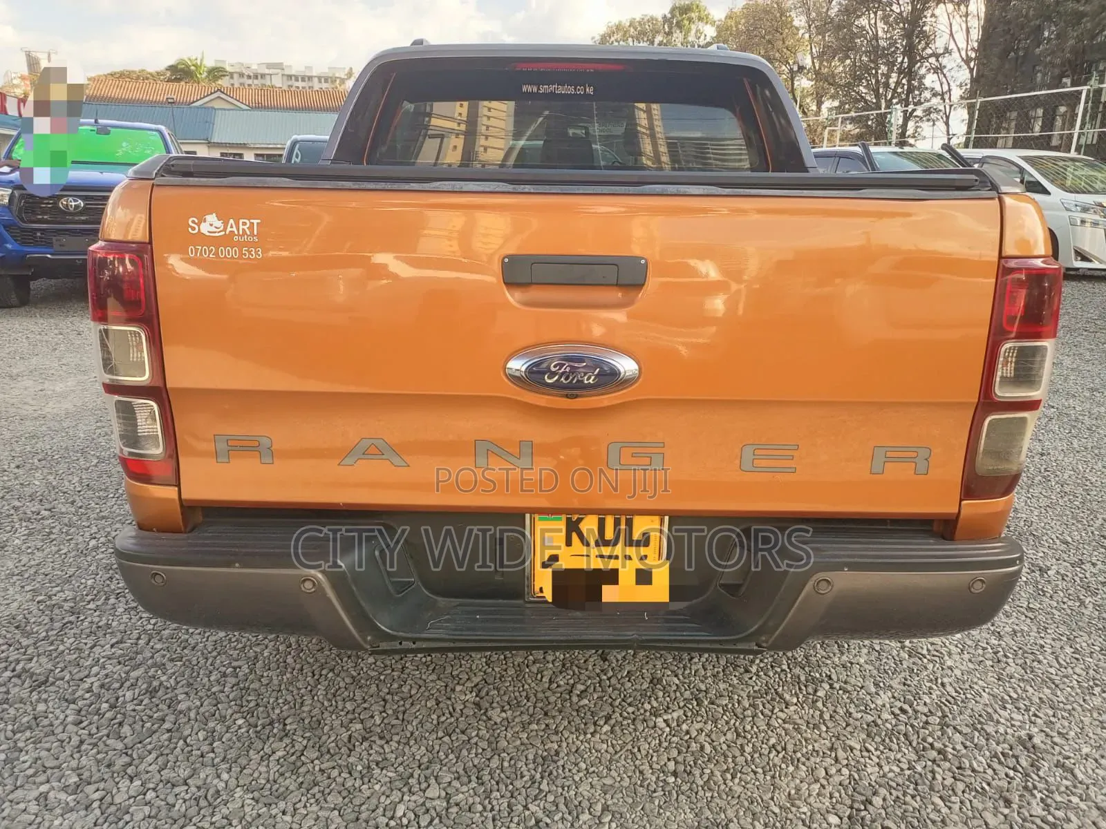 Ford Ranger Wildtrak 2016 Orange