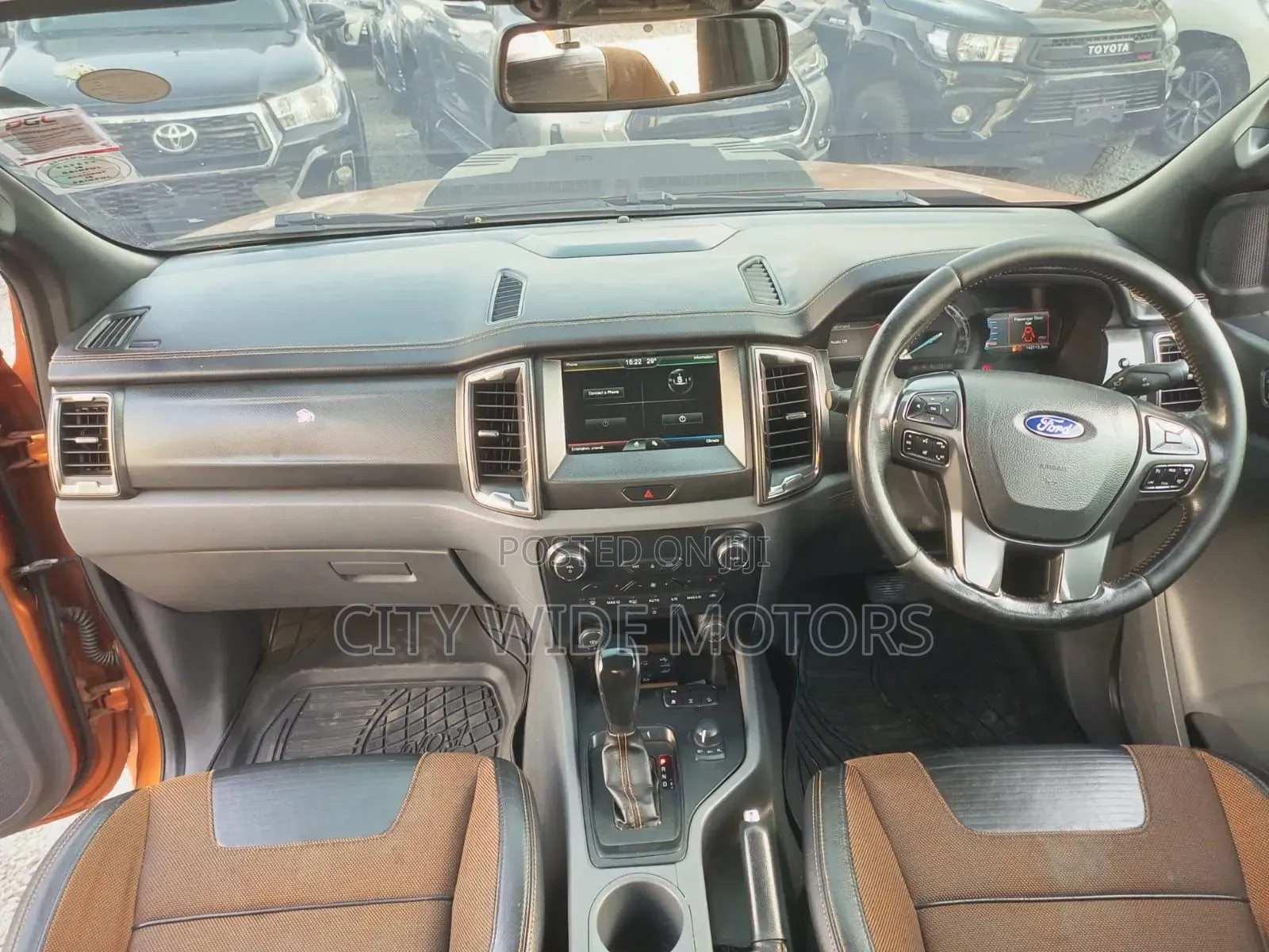 Ford Ranger Wildtrak 2016 Orange