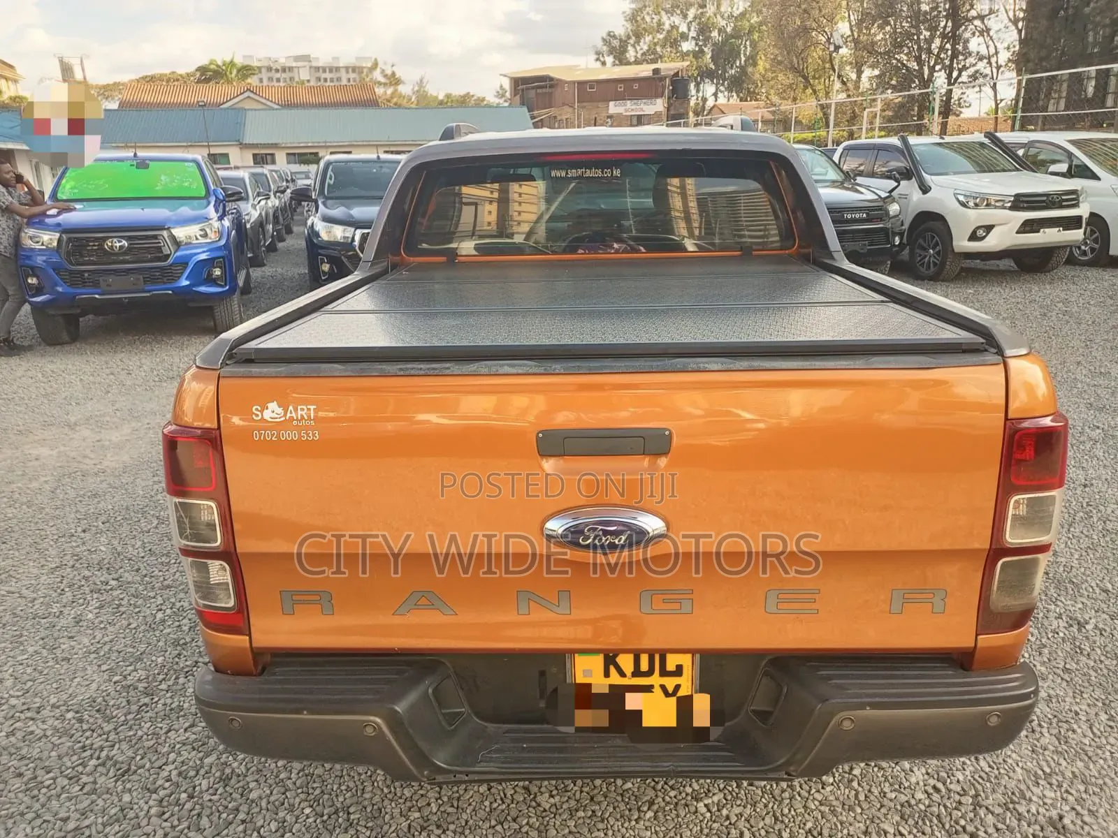 Ford Ranger Wildtrak 2016 Orange