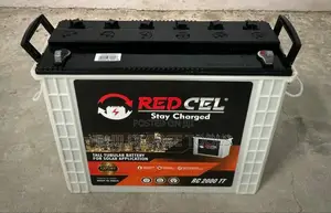 Redcell Tall Tubular Deep Cycle Battery 200ah