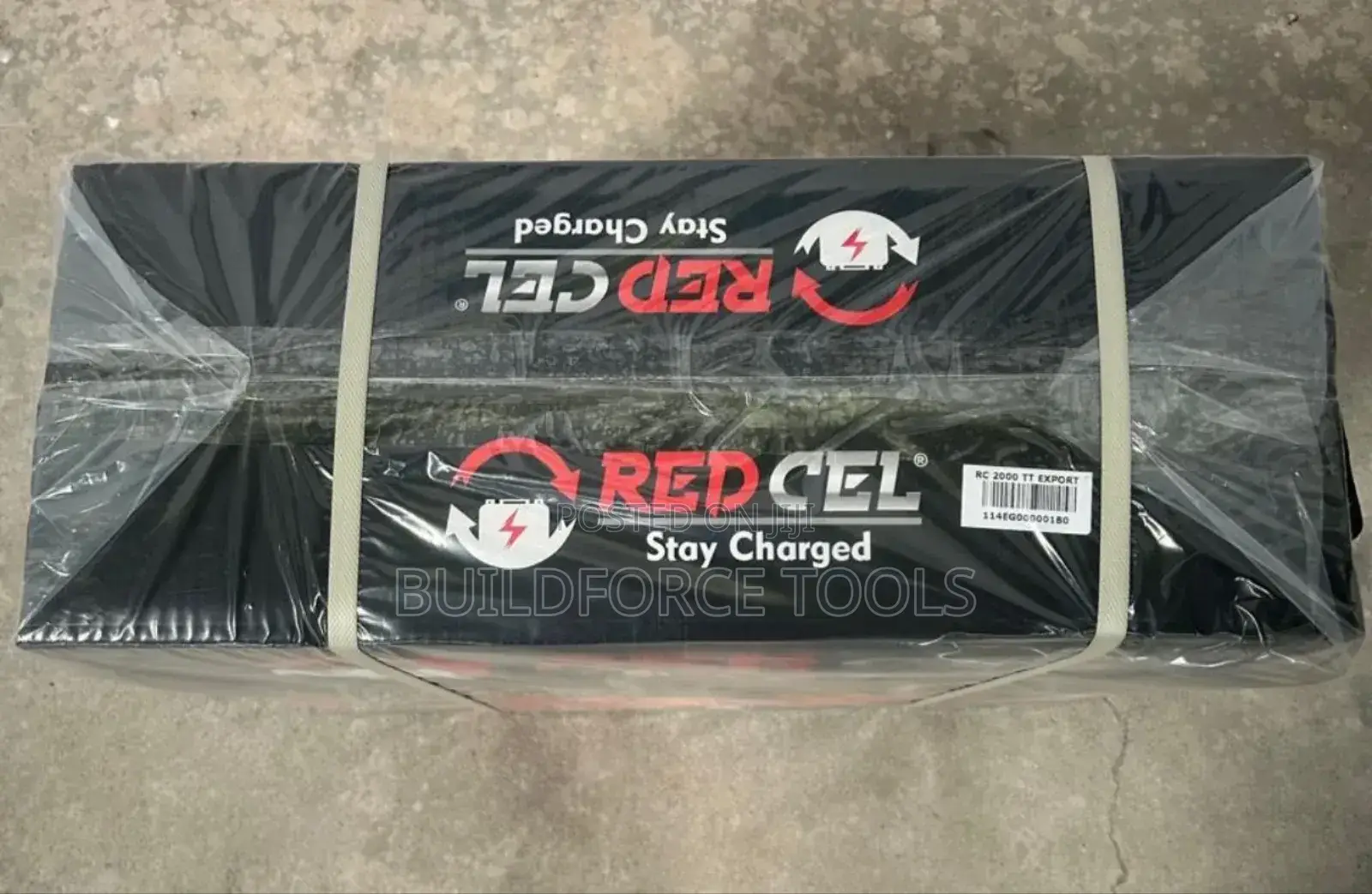 Redcell Tall Tubular Deep Cycle Battery 200ah