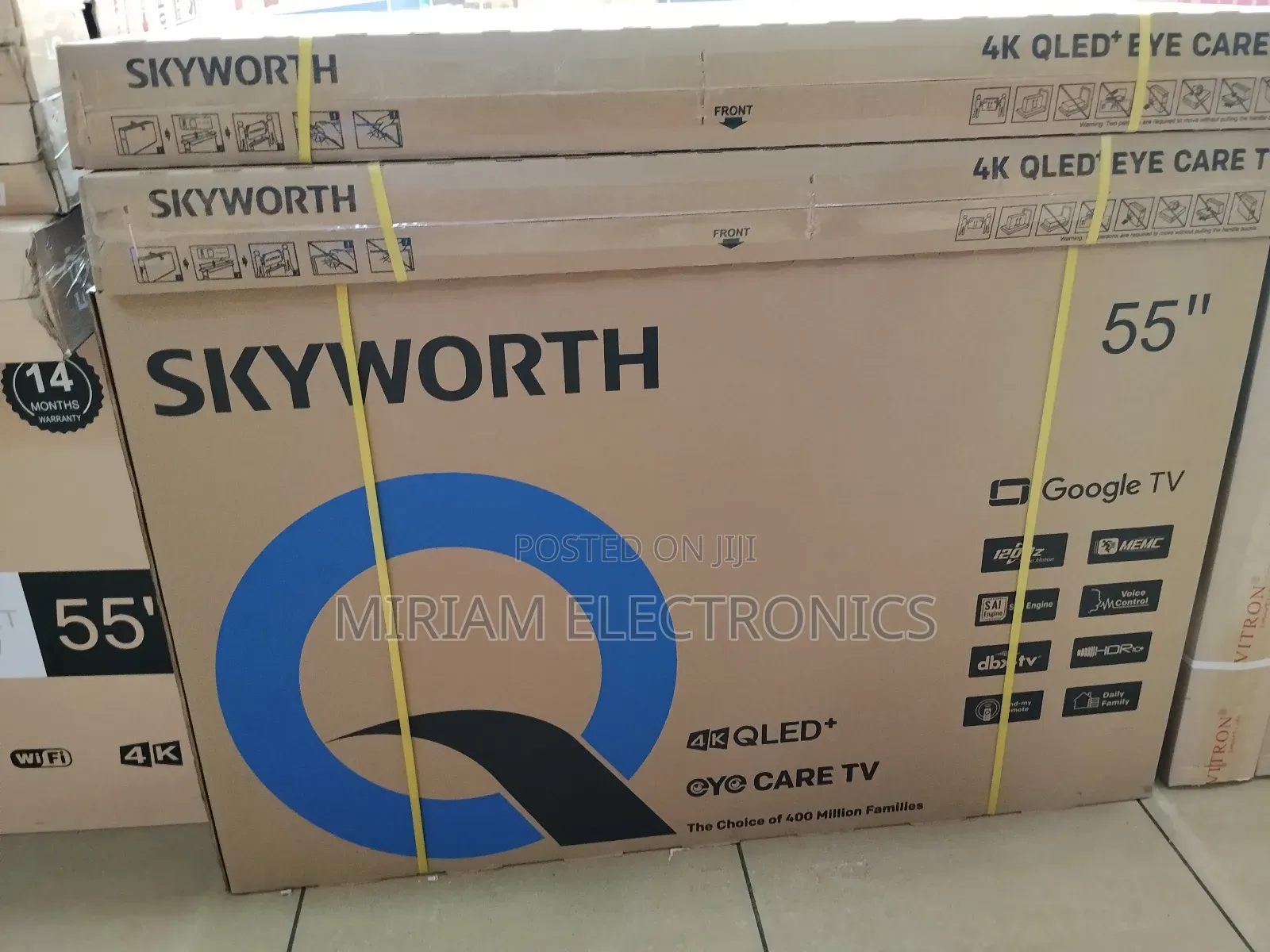 Skyworth 55′′ 55q6500 Qled Uhd Google Tv