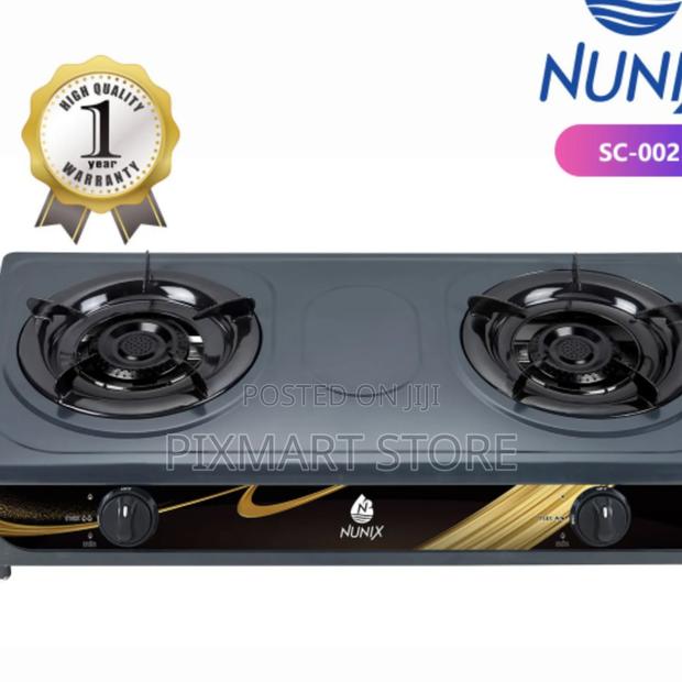 Nunix 2burner Steel – Durable and Efficient Cooking Stove - main view