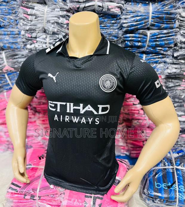 Manchester City Jersey -Black - main view