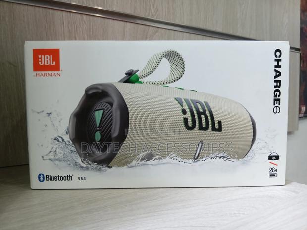 JBL- Charge 6 Portable Waterproof Dustproof Bluetooth Speaker - thumbnail 2