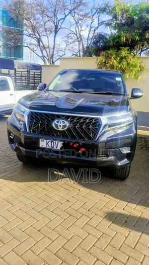 Toyota Landcruiser Prado New Shape Diesel Black for Hire KDV