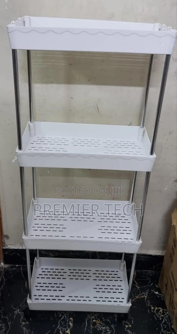 Multifunctional 4 Layer Trolley Rack 35x21x87cm - thumbnail 4