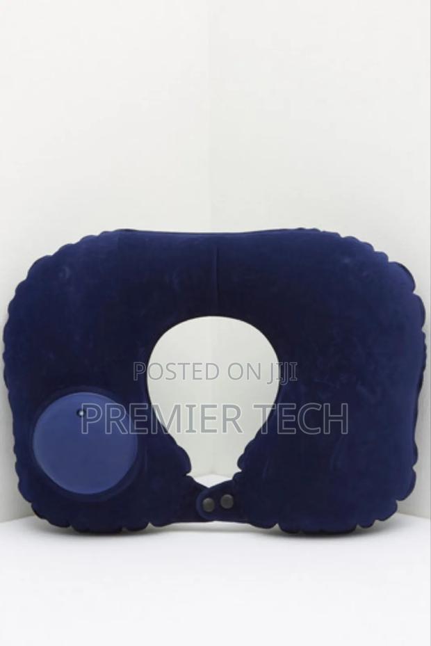 *Inflatable Travel Neck Pillow Now Available in Pink - thumbnail 2