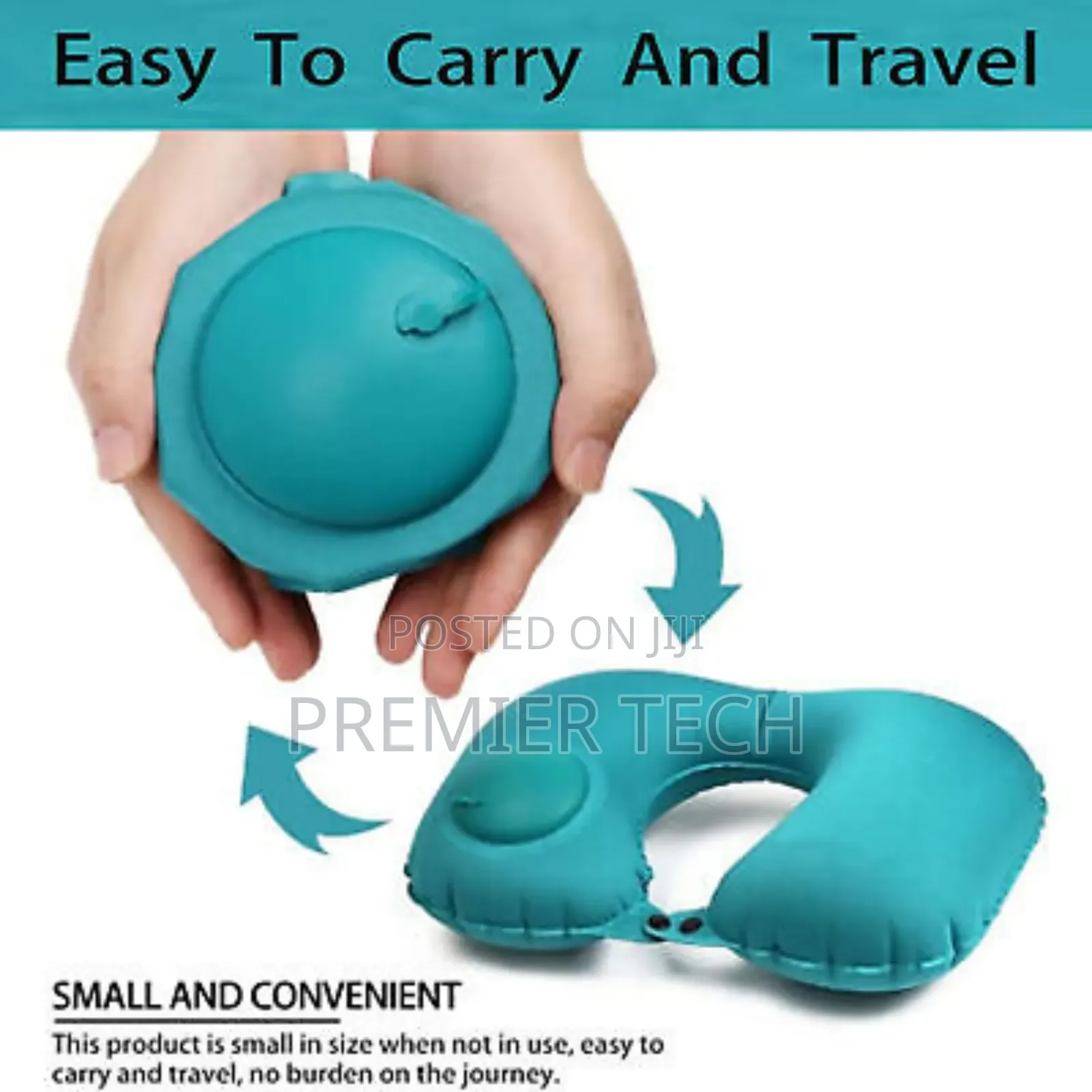 *Inflatable Travel Neck Pillow Now Available in Pink