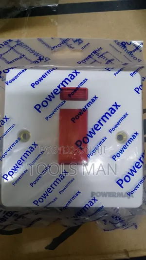 Powermax 1 Gang 2 Way Electrical Water Switch.