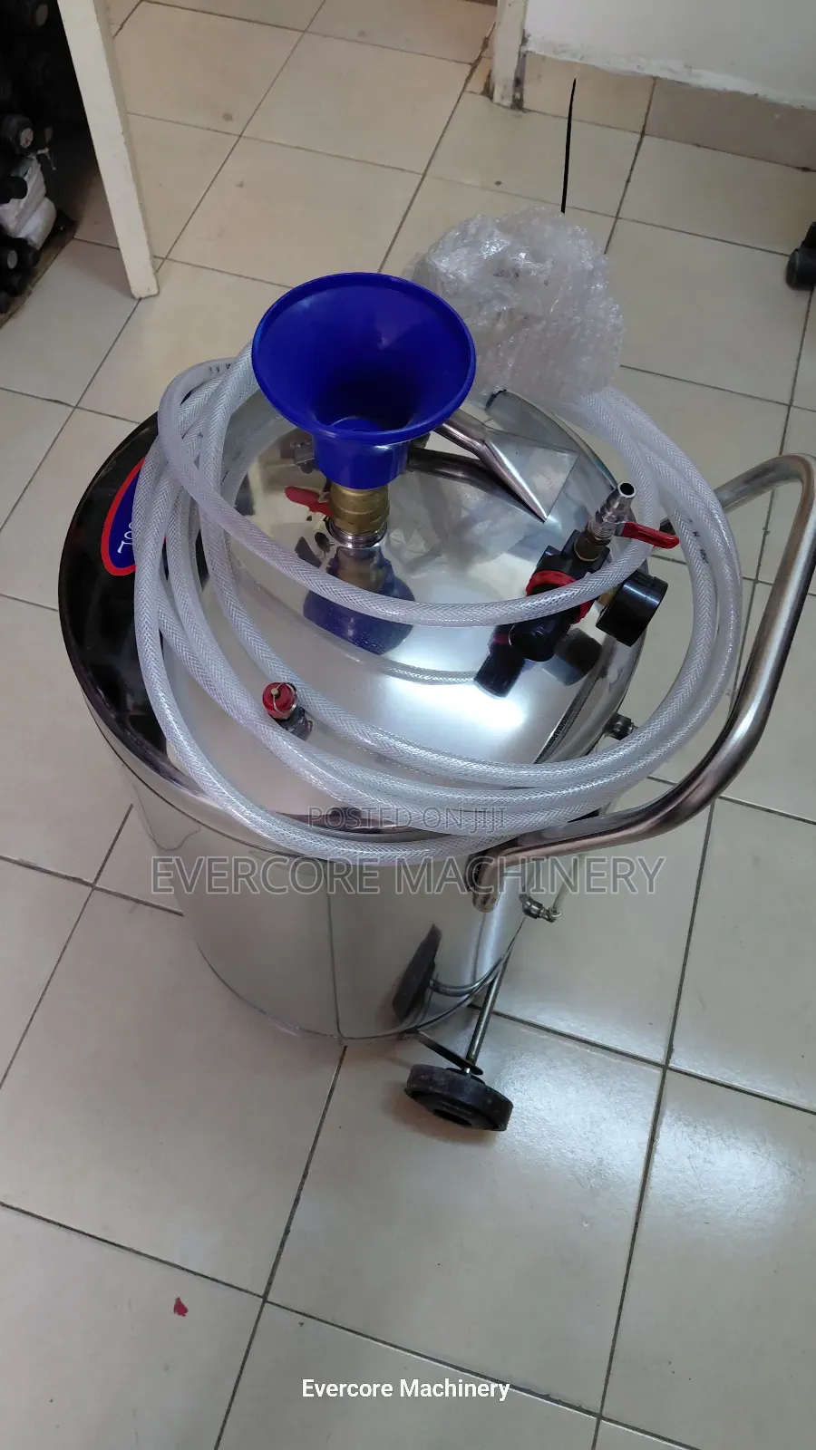 Heavy Duty Soap Foaming Machine Pneumatic 80litres