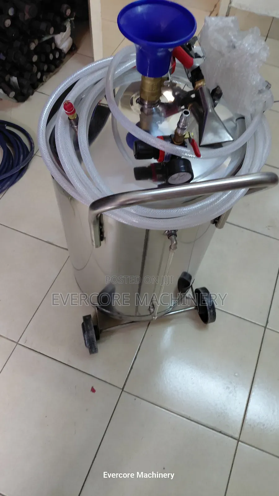 Heavy Duty Soap Foaming Machine Pneumatic 80litres