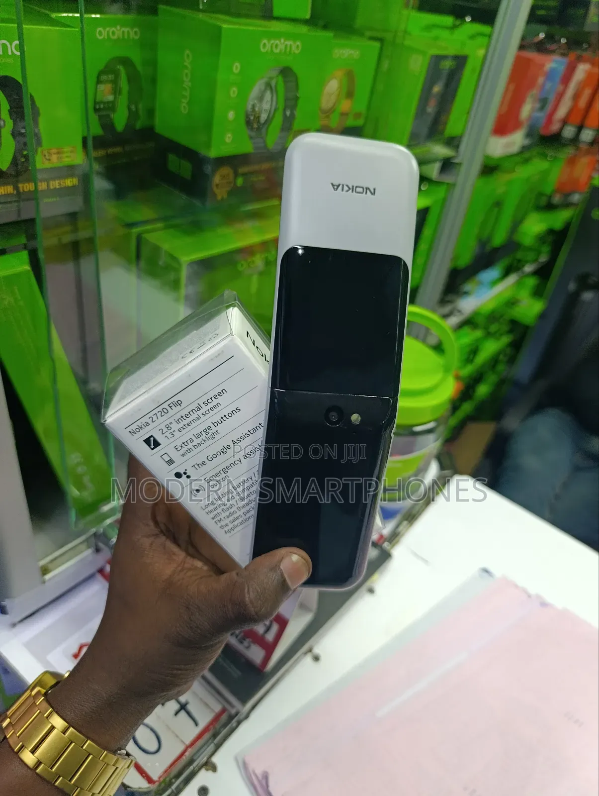 New Nokia 2720 Flip 512 GB Gray