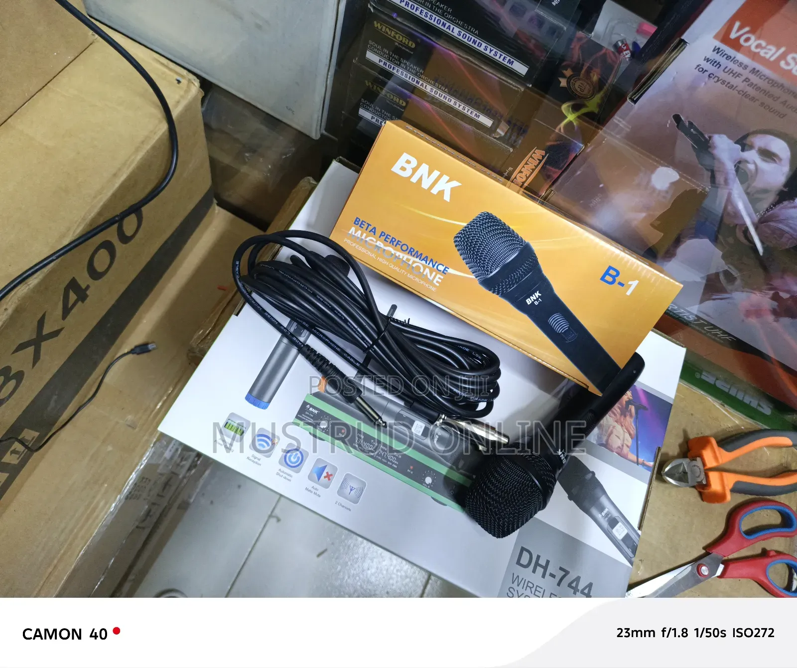 Corded BNK B-1 Wired Microphone