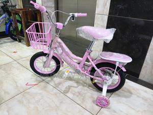 Pink Lady Bike Size 12 With Support Wheels