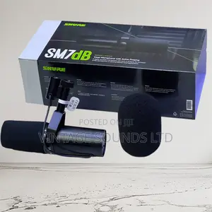 Shure Sm7db Dynamic Vocal Microphone With Built-in Preamp