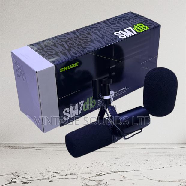 Shure Sm7db Streaming Podcasting Dynamic Microphone - thumbnail 2