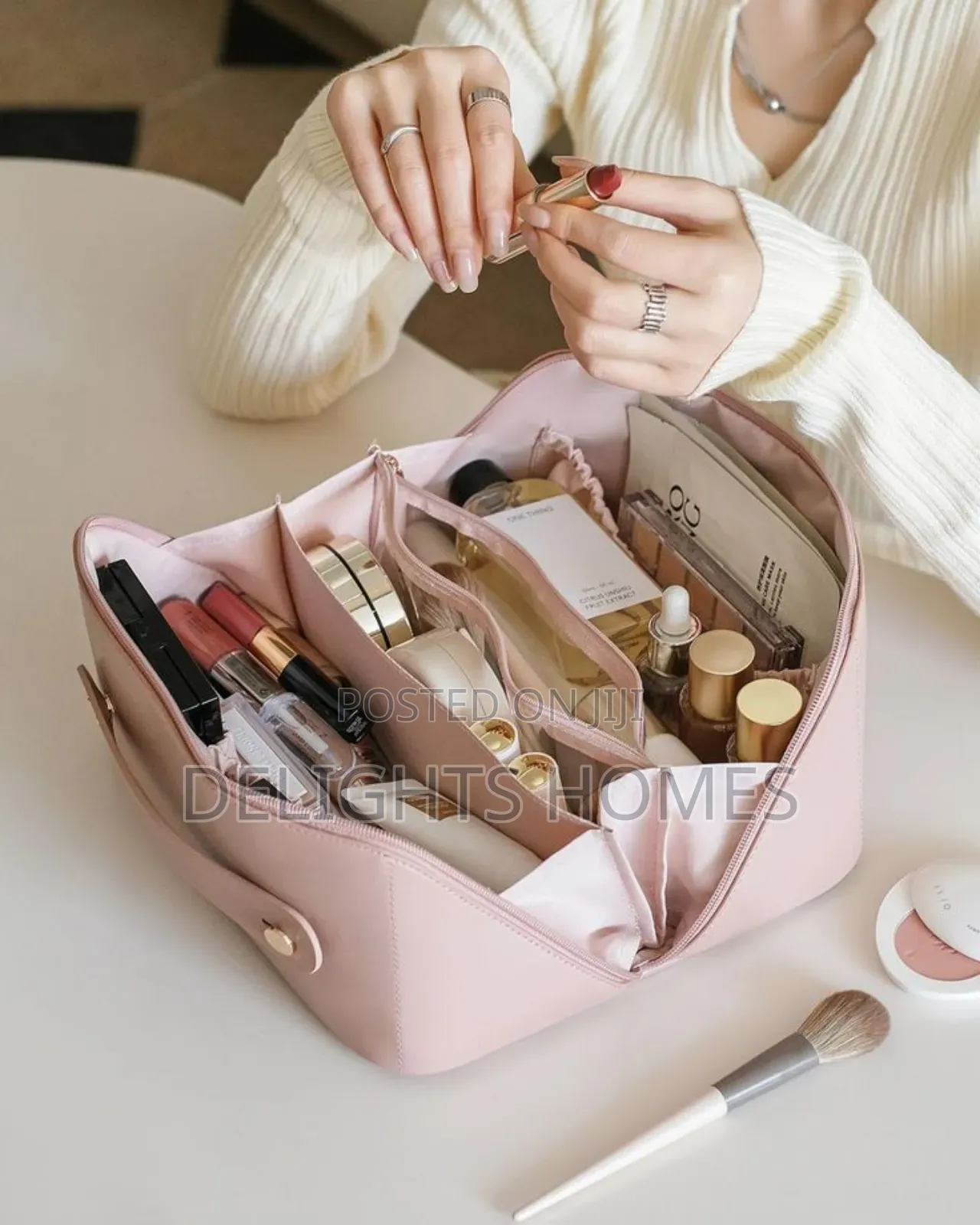 Waterproof Large Cosmetic Bag/Toiletries Travel Bag_hg