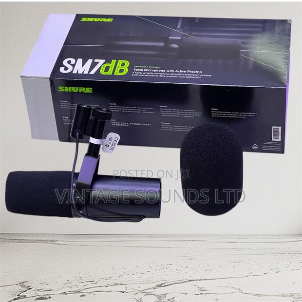 Shure Sm7db Dynamic Vocal Microphone - thumbnail 3