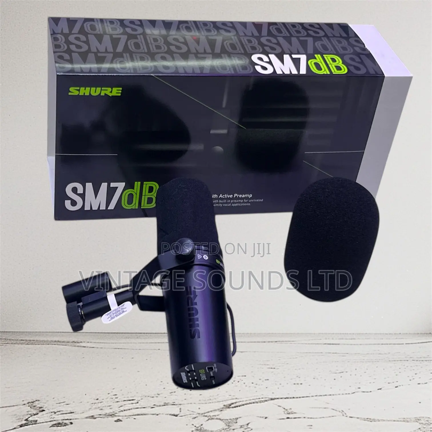 Shure Sm7db Dynamic Vocal Microphone