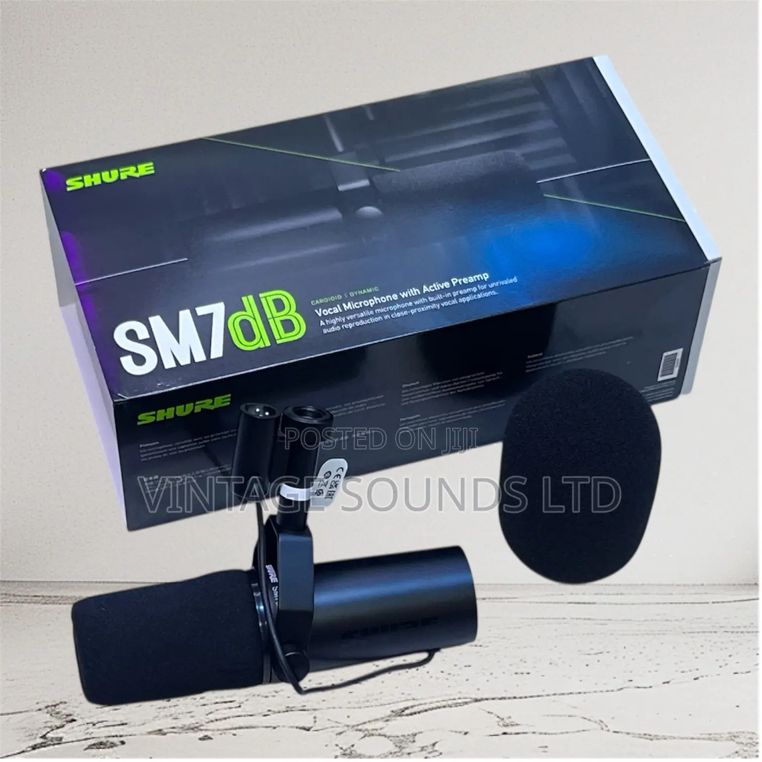 Shure Sm7db Dynamic Vocal Microphone
