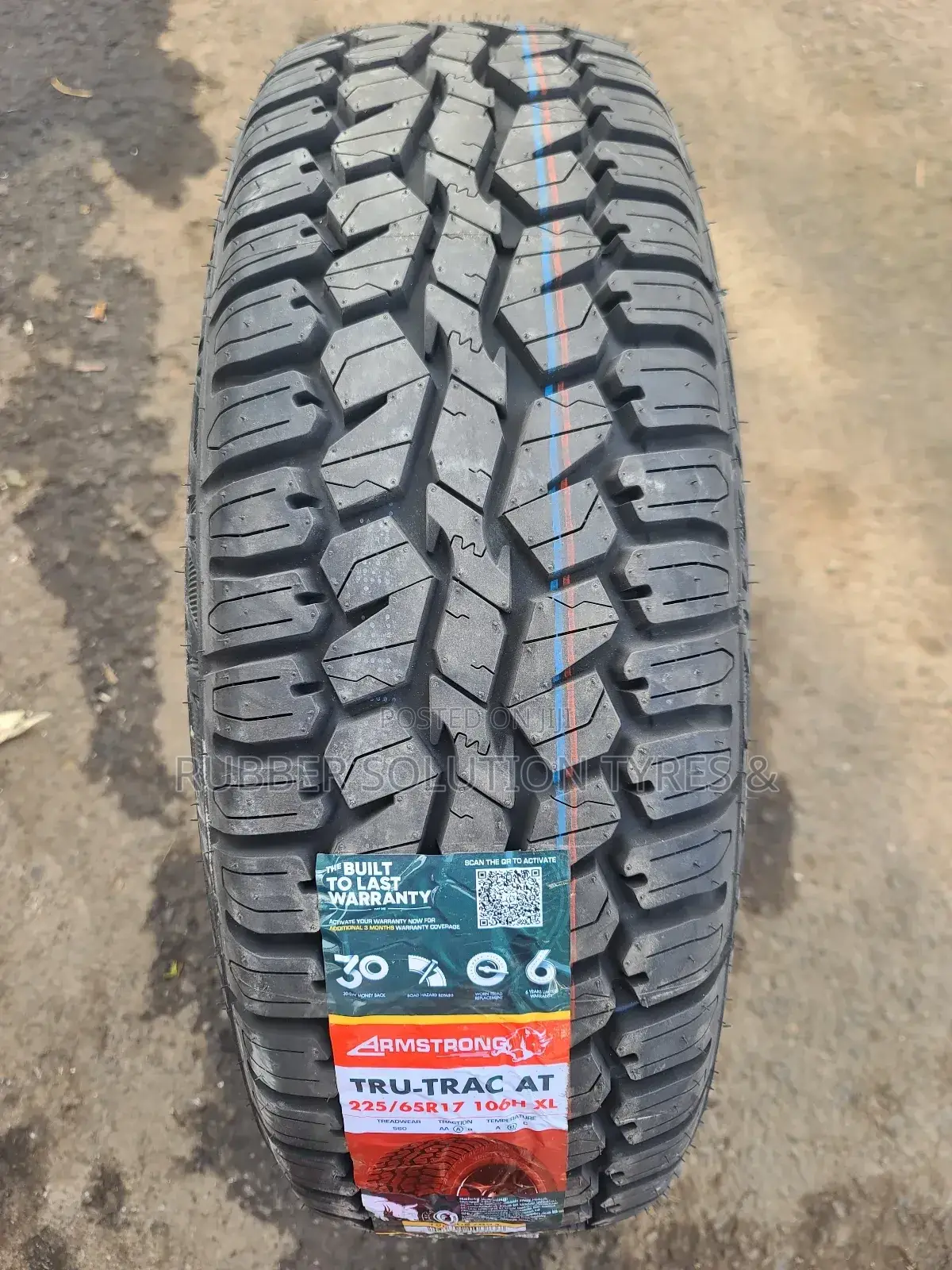 225 /65 R17 Armstrong Tyres 106h X/L Tru-Trac a/T All Terrain