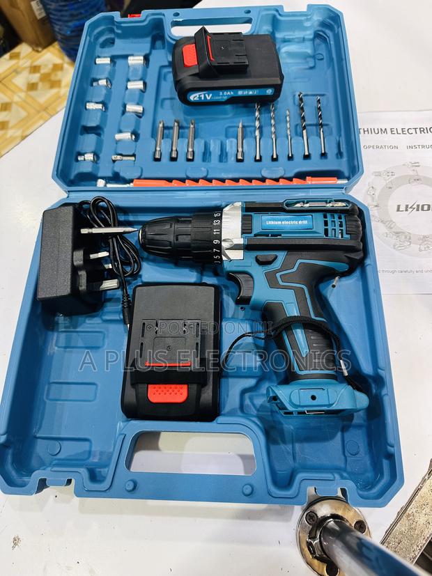 All-in-One 26pcs Cordless Drill Set | Comes With 2 Batteries