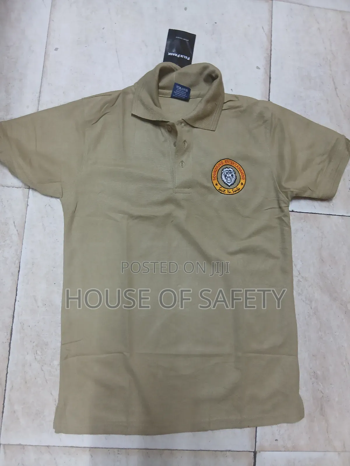 Brown Polo Versitle T-Shirt Size Large