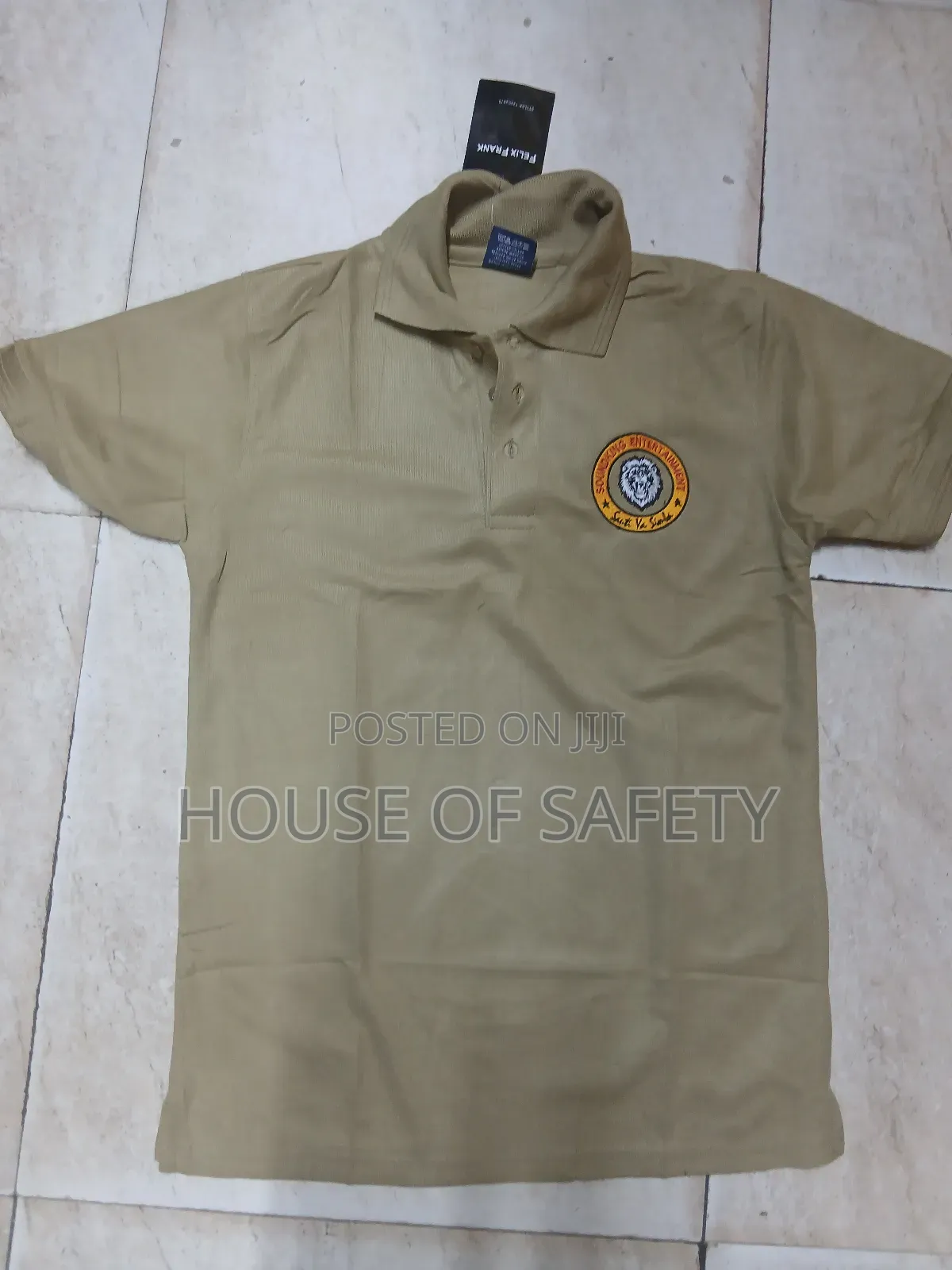 Brown Polo Versitle T-Shirt Size Large