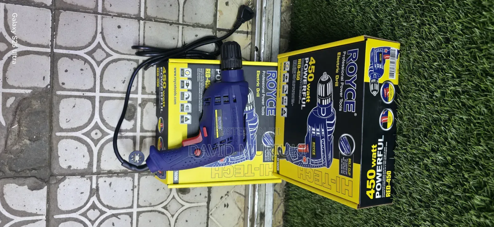 Royce Drill 450watts