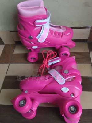 Quality Adjustable Quade Skates Available In Pink Color Way For Kids