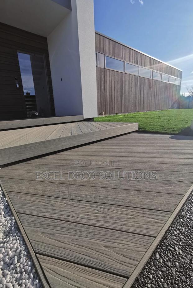 Outdoor WPC Deck Flooring for Patios Terraces