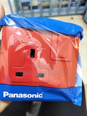 Panasonic Single Socket Red - thumbnail 2