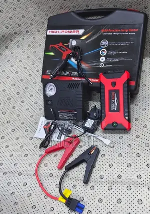 Smart Safety Protections Portable Car Jump Starter With Air Compressor