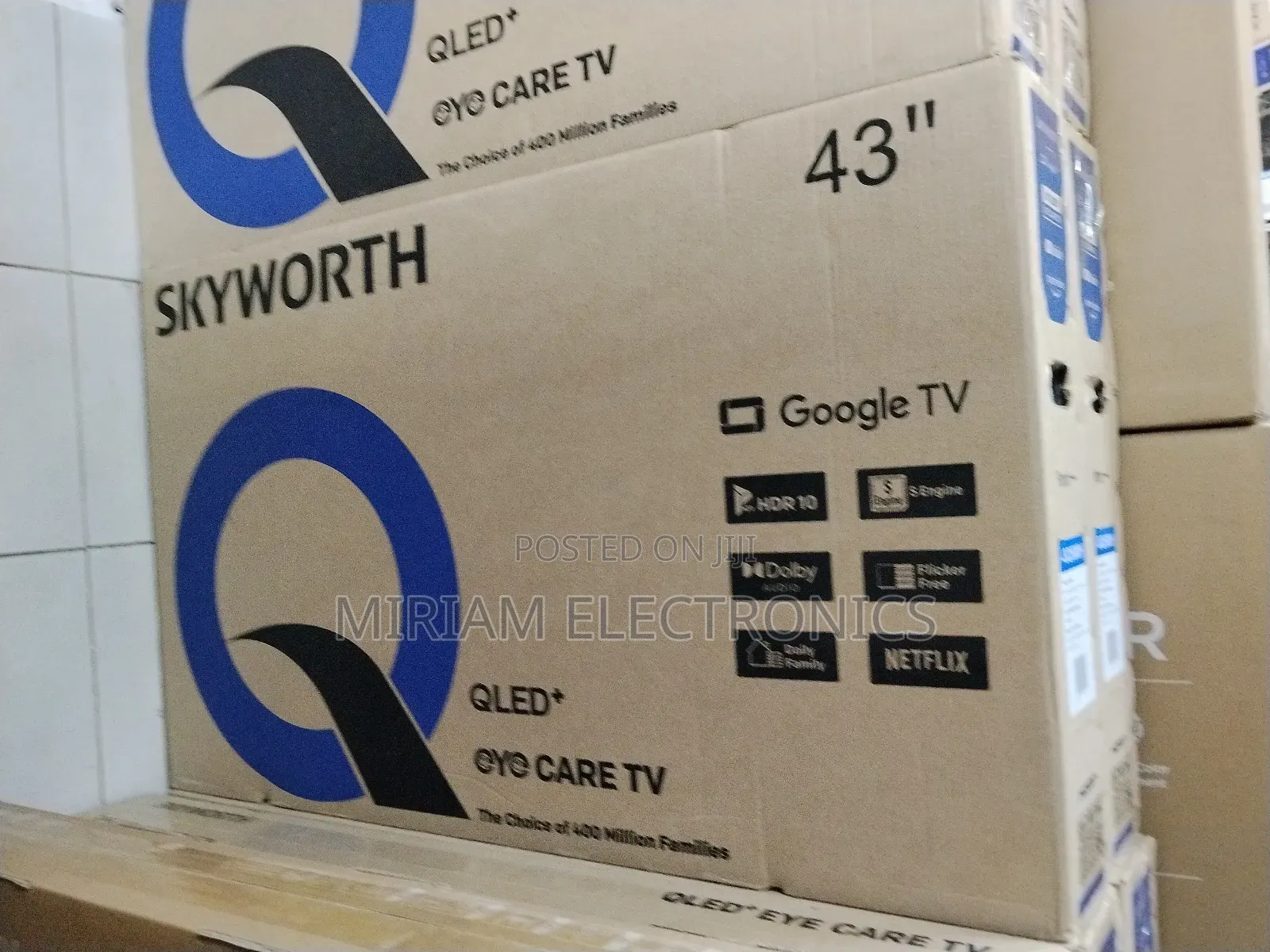 Skyworth 43′′ 43e3500g Google Frameless Tv