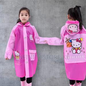 Cartoon Themed Kids Raincoat - thumbnail 2
