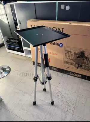 Adjustable Tripod Projector Stand – Indoor Outdoor Use