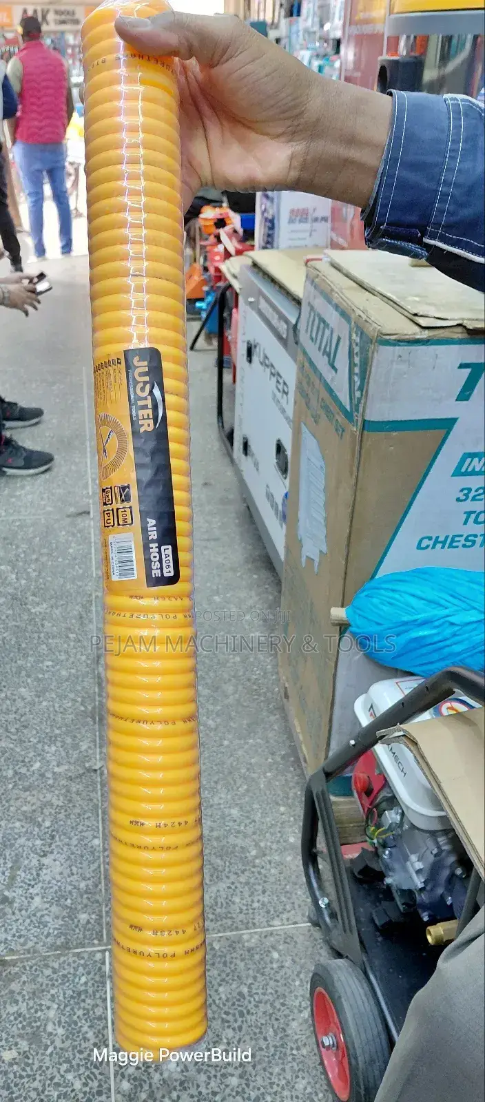 10m Self Coiling Compressor Pipe
