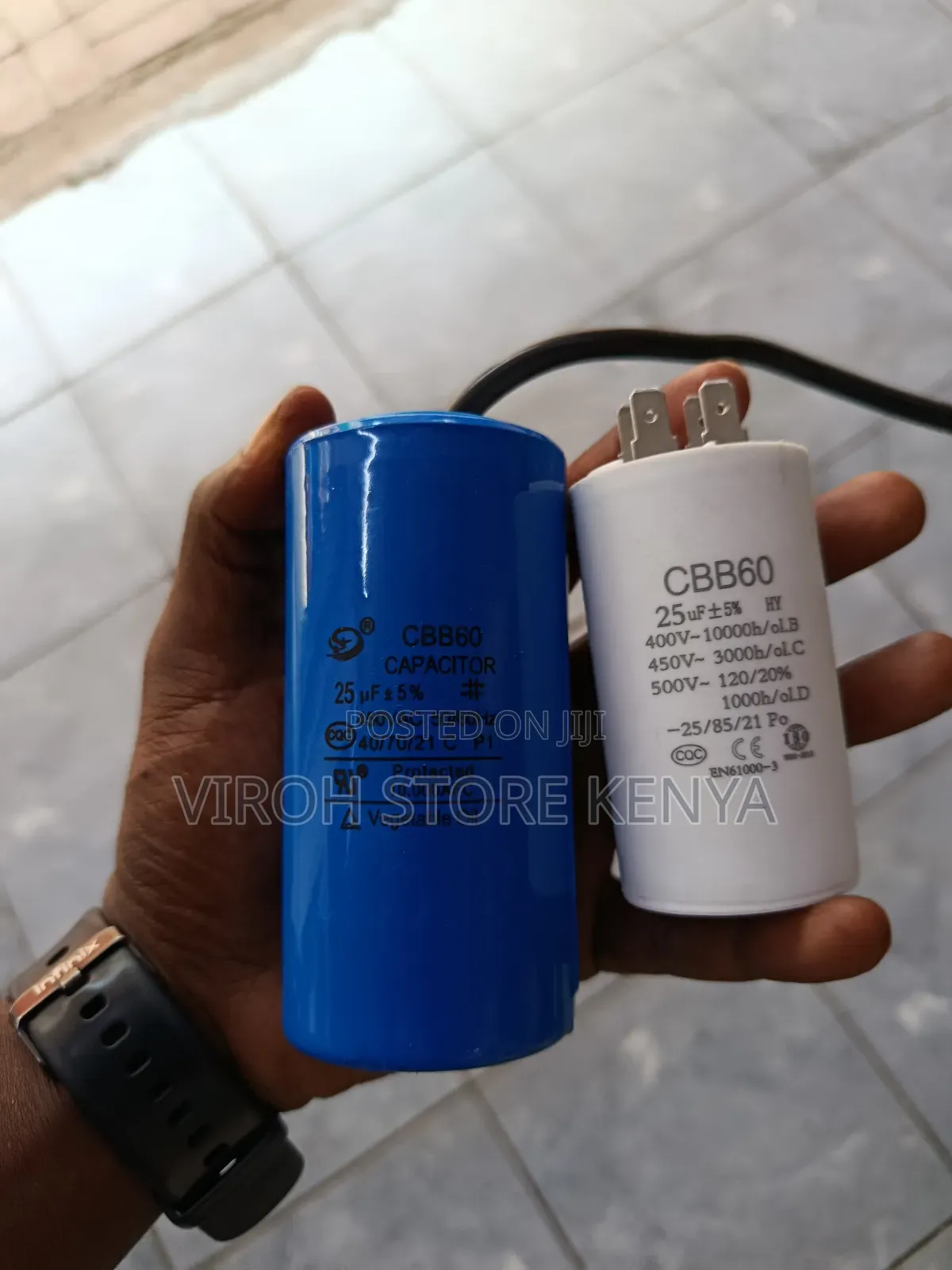 Cbb60 Capacitor 25uf 400-500v Capacitors