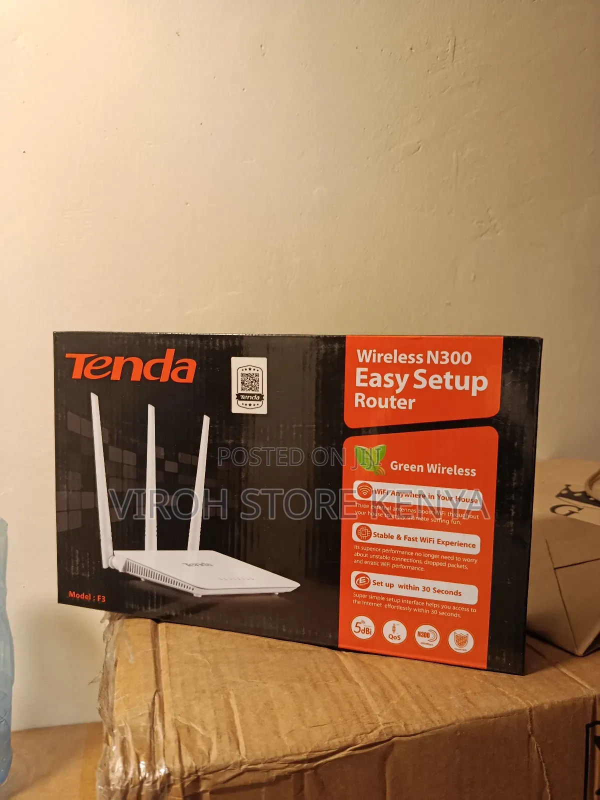 Tenda Router F3 Wifi Router