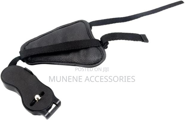 Camera Strap Pu Leather Anti-Slip Wrist Belt Hand Grip for DSLR - thumbnail 5