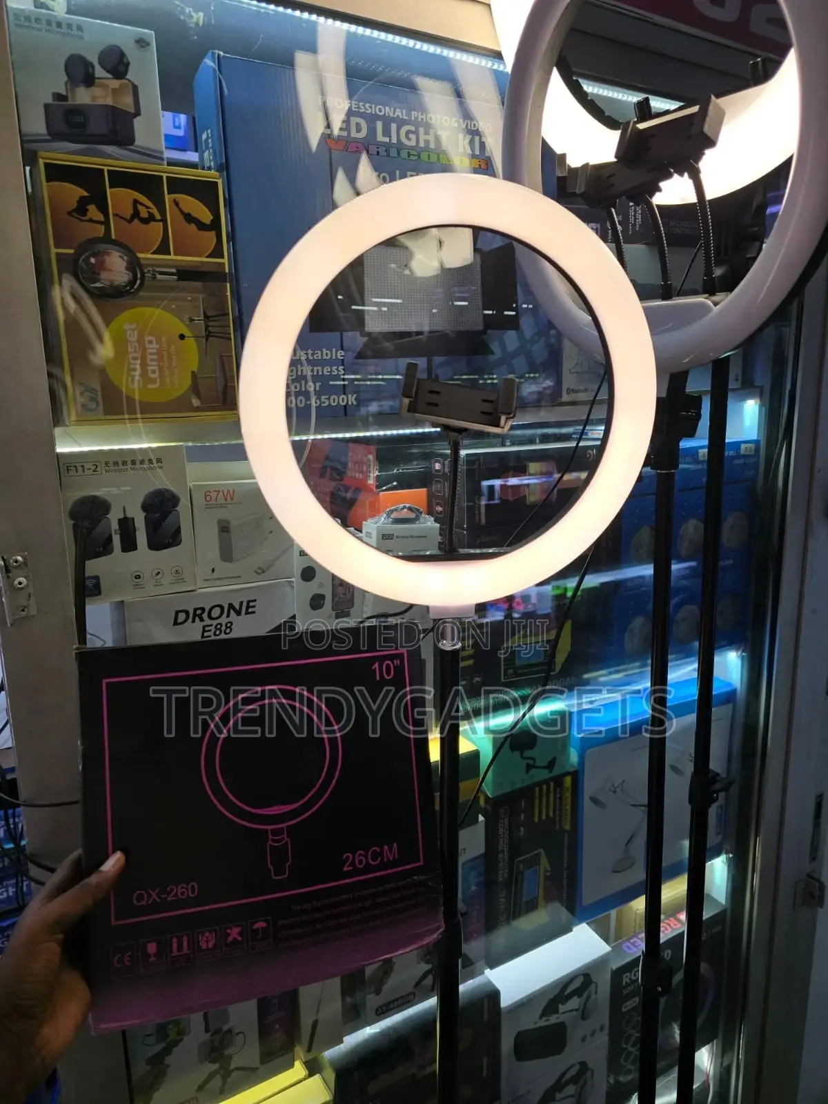10-Inch Led Ring Light Kit With Stand for Content Creators