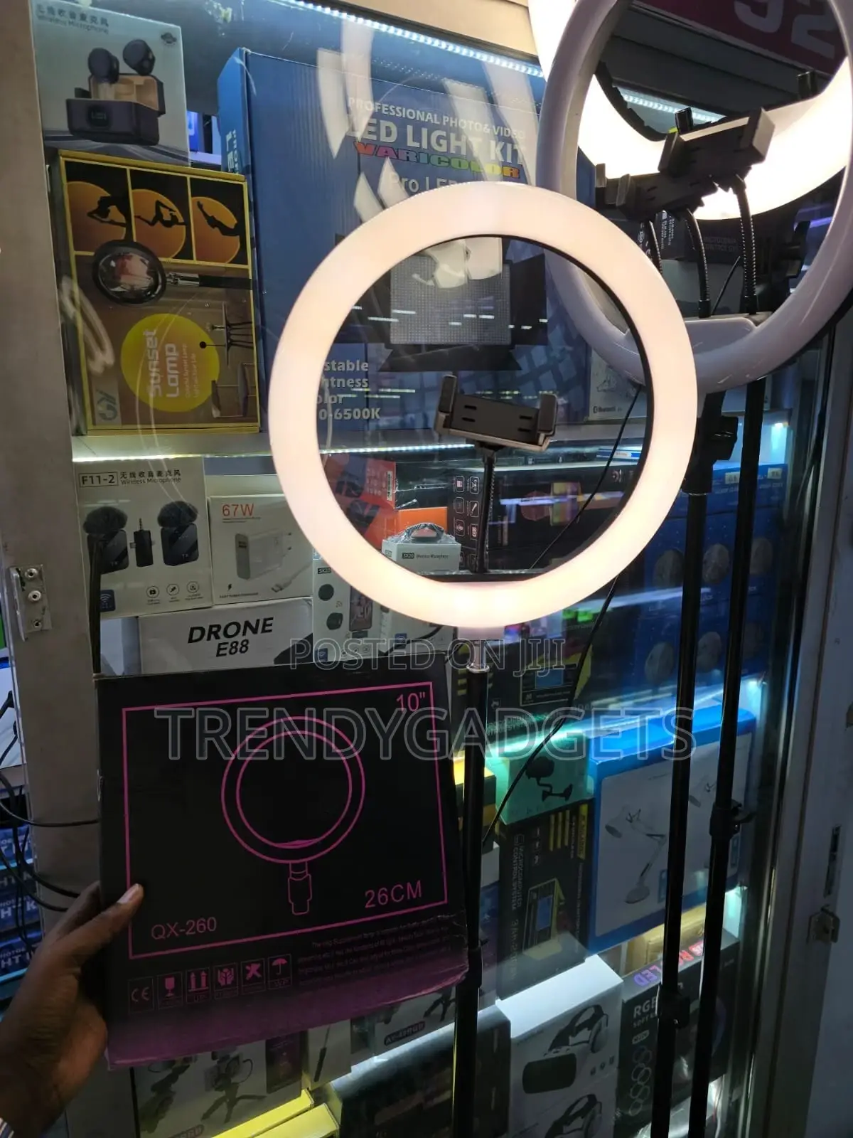 10-Inch Led Ring Light Kit With Stand for Content Creators