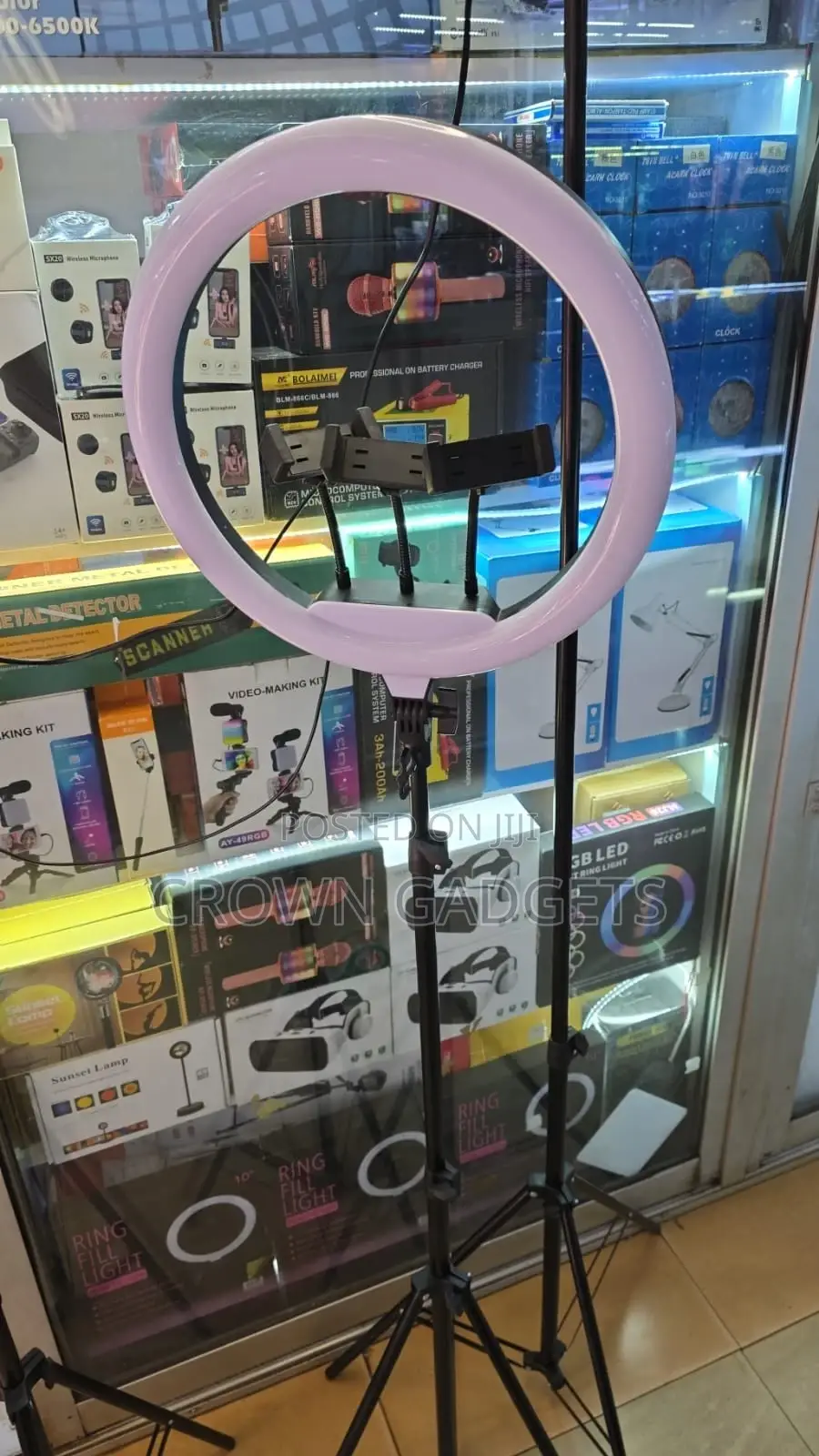 Adjustable 14-Inch Ring Light for Makeup, Streaming Photography