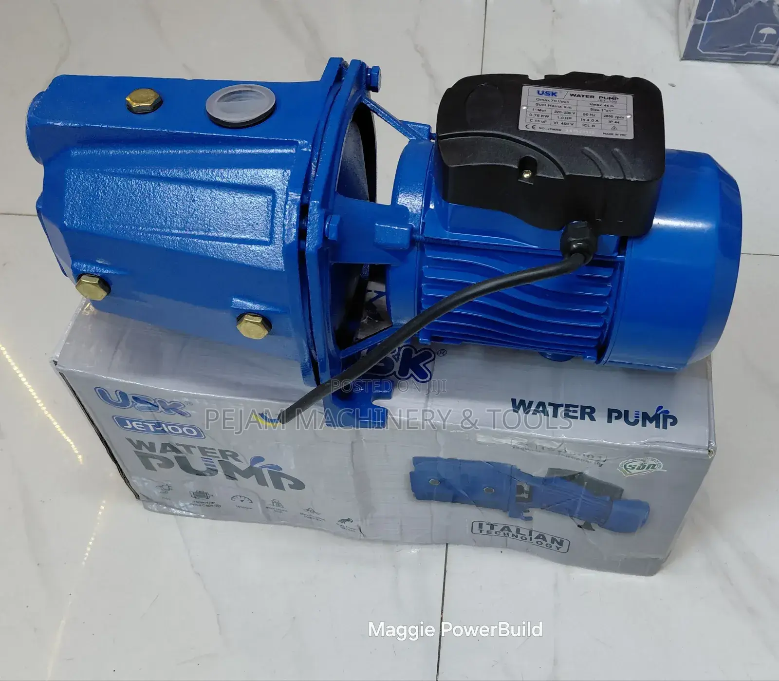 Usk Jet-100 Self Primming Surface Waterpump 1hp