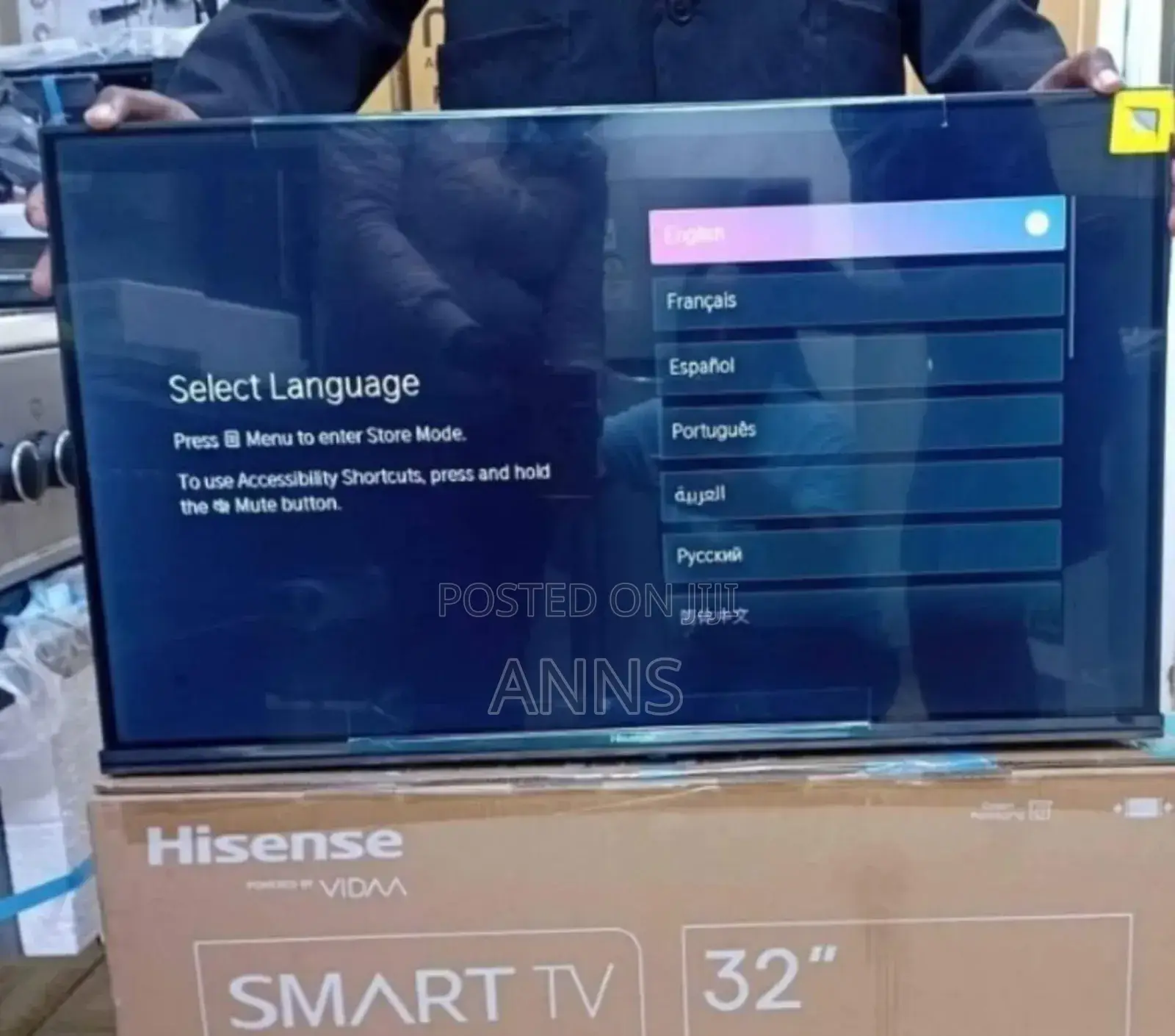 Bluetooth Enabled Hisense 32 Inch A4 Tv
