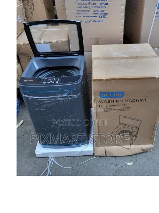 Decho 8kg Fully Auto Washing Machine – Smart Cleaning for Big Loads